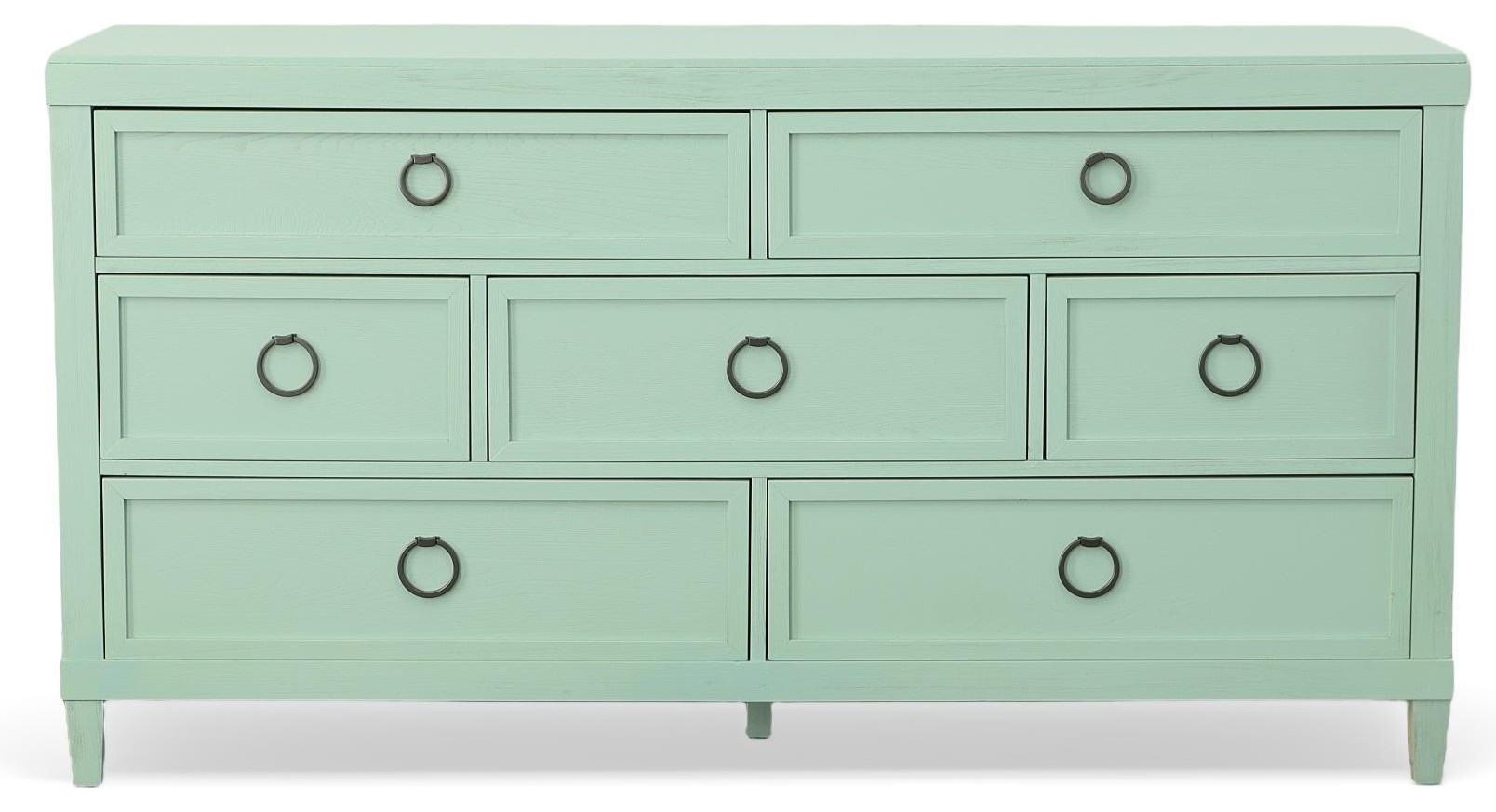 Bassett Ventura Colors 24680237 7 Drawer dresser with CedarLined